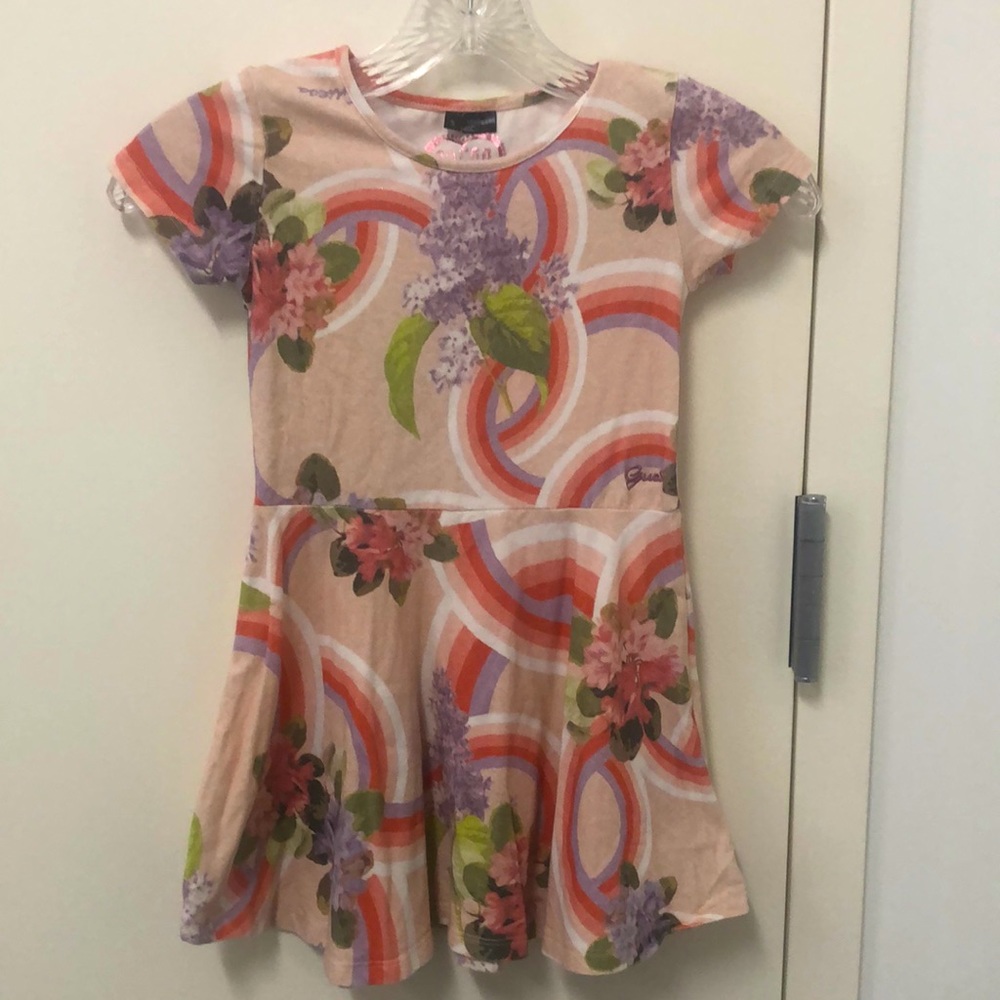 Children’s Guess Dress- Floral - Light Fabric- S-5